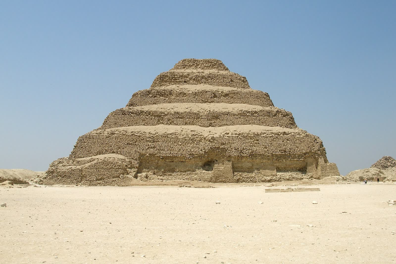 The Step Pyramid of Djoser at Saqqara